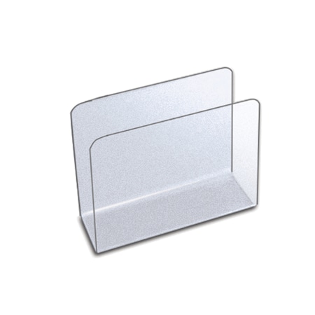 Azar Displays Clear Acrylic Desk File Holder- Large, PK4 255084
